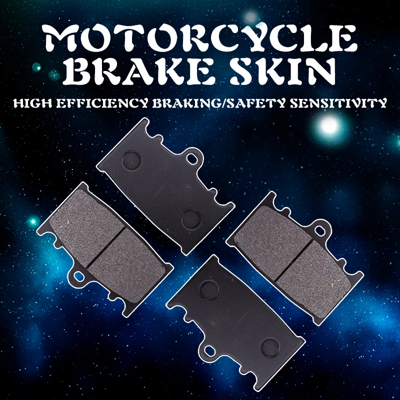 2 пары передних тормозных колодок мотоцикла для KAWASAKI ZX 6R 7R 9R 12R ZZR 600 GPz 900R ZRX 1100 1200 VN