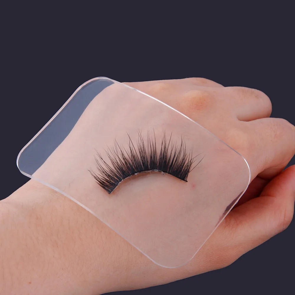 2 шт легко подобрать ресницы Силиконовый поднос подставка держатель ресниц