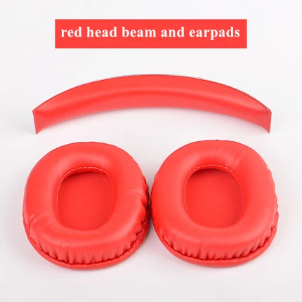 1 red set Сменные амбушюры, амбушюры, пенопластовые подушки, чехлы для наушников Edifie W800BT W808BT K800 K830 K815P K841P G1 G20 - Цвет: 1 red set