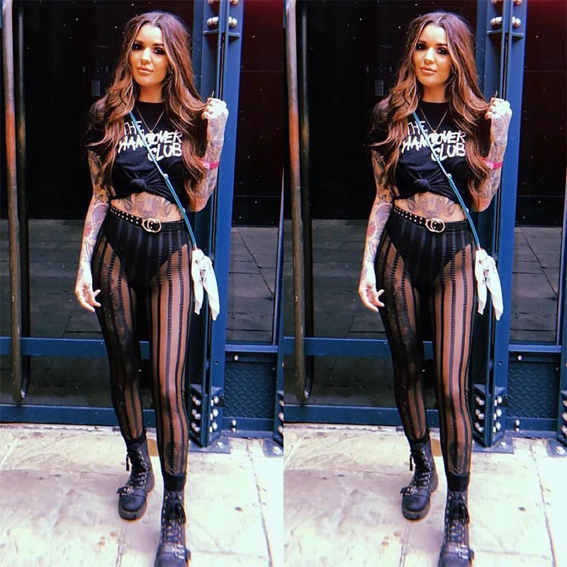 Женские сексуальные леггинсы с эффектом пуш-ап высокой эластичной талией