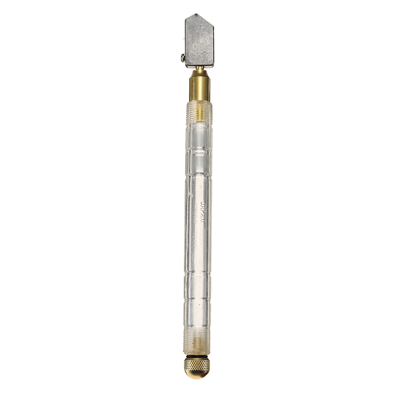 

Professional TC-17P Glass Cutter for Straight Cutting/Plastic Handle Oil Feed Cutting Tool For 3-10mm Straight Cutting