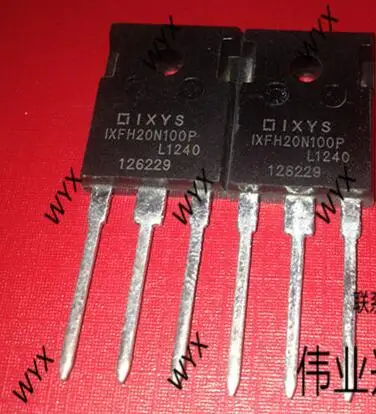 Enviar livre 20 шт IXFH20N100P 1000 V 20A TO 247 MOS tubo de efeito campo|Реле| |