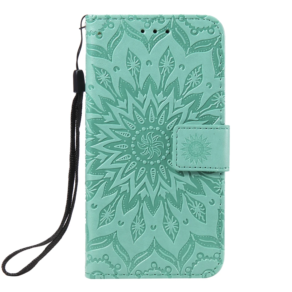 Green Чехол-книжка с подставкой для телефона, чехол-бумажник для LG K40 K30 K8 K9 K10 K11, задняя крышка для LG Aristo 2 Plus LEON H340 Spirit H440 - Цвет: Green