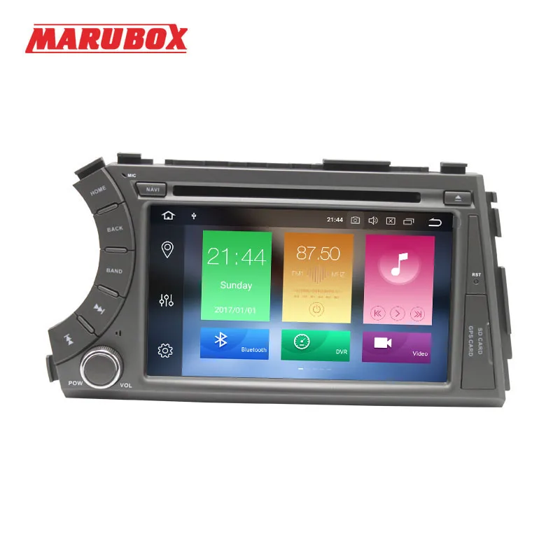 MARUBOX 7A606PX5,Штатная магнитола для SSANGYONG Kyron 2005-,Штатное головное устройство,Android 9.0,Восьмиядерный процессор,Оперативная 4GB,Встроенная 32GB,Радио чип TEF6686,DVD,навигация,BlueTooth,Кнопок на руле
