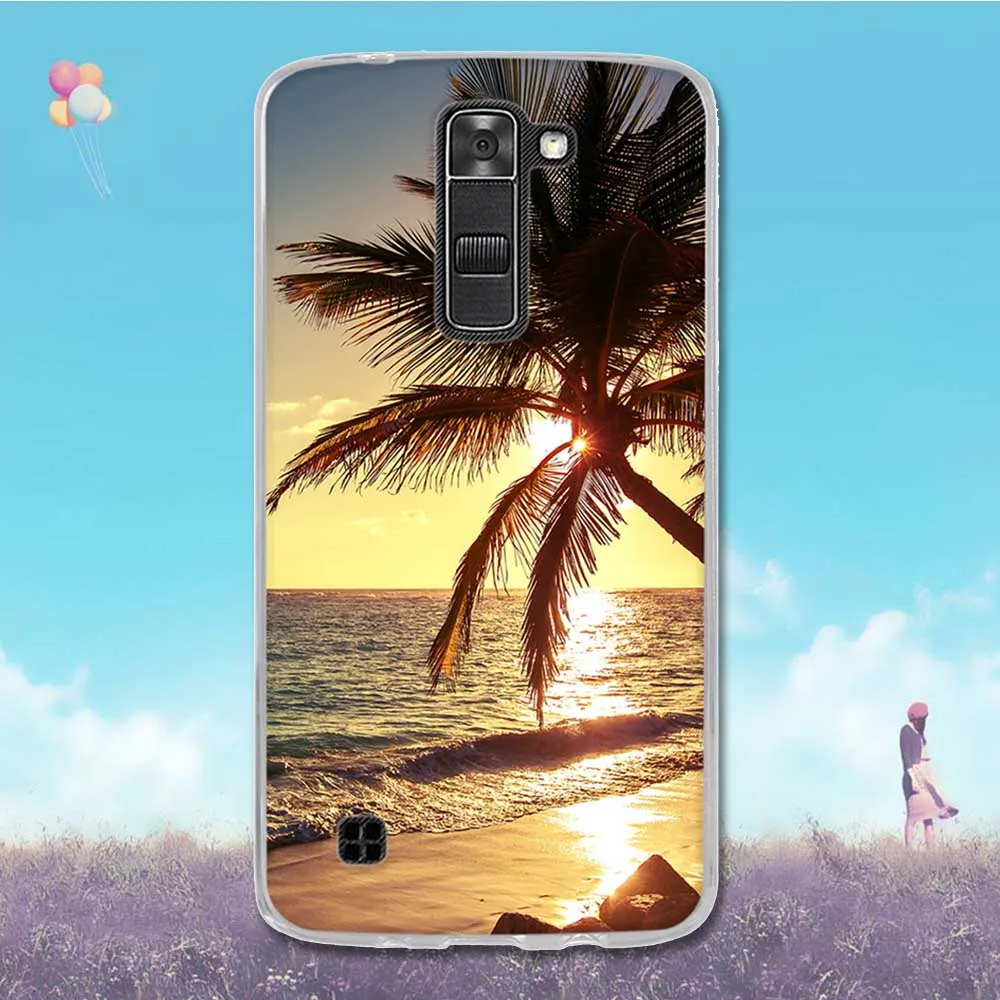 Чехол для телефона LG K7/дань 5 LS675 X210 X210DS силиконовая задняя крышка K7 мягкие чехлы