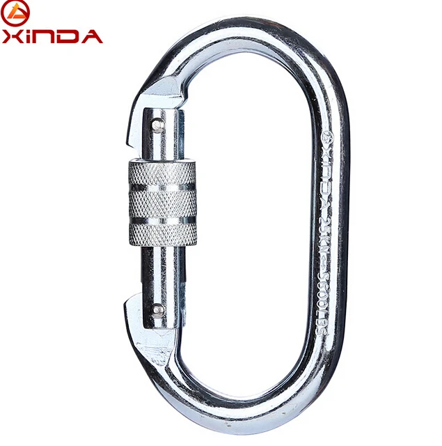 XINDA O shape 25KN Защитная Пряжка из легированной стали профессиональная скалолазания