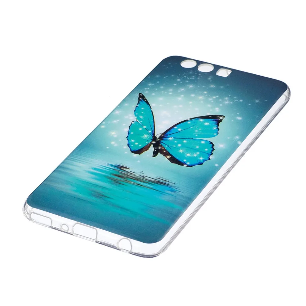Saturcase красивые светящиеся ультра тонкий мягкий силиконовый чехол для телефона