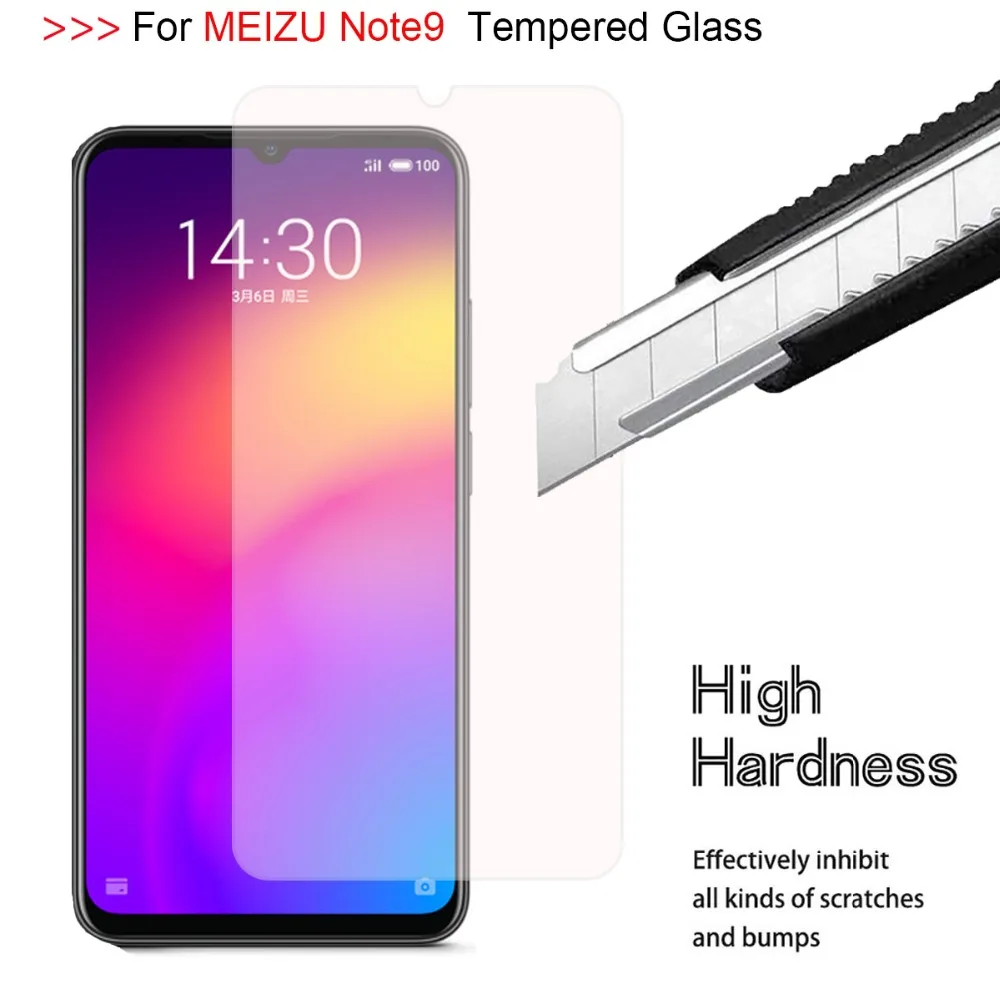 GerTong 2 шт 9 H Премиум Закаленное стекло для meizu note 9 защитное стекло прозрачное для meizu note 9 HD защитная пленка