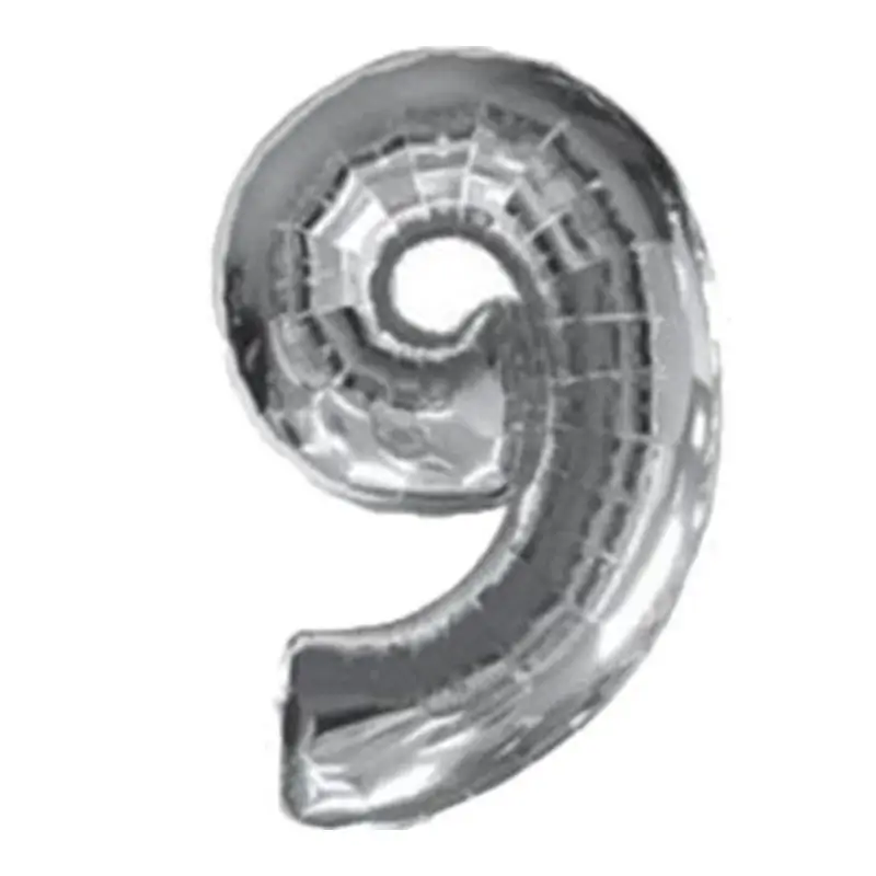 Большие 16 дюймовые шары с золотыми цифрами для дня рождения декор воздушный шар