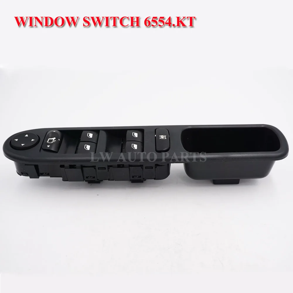 

6554.KT For Peugeot 307 CC Old Models LHD Power Window Switch Electric Folding
