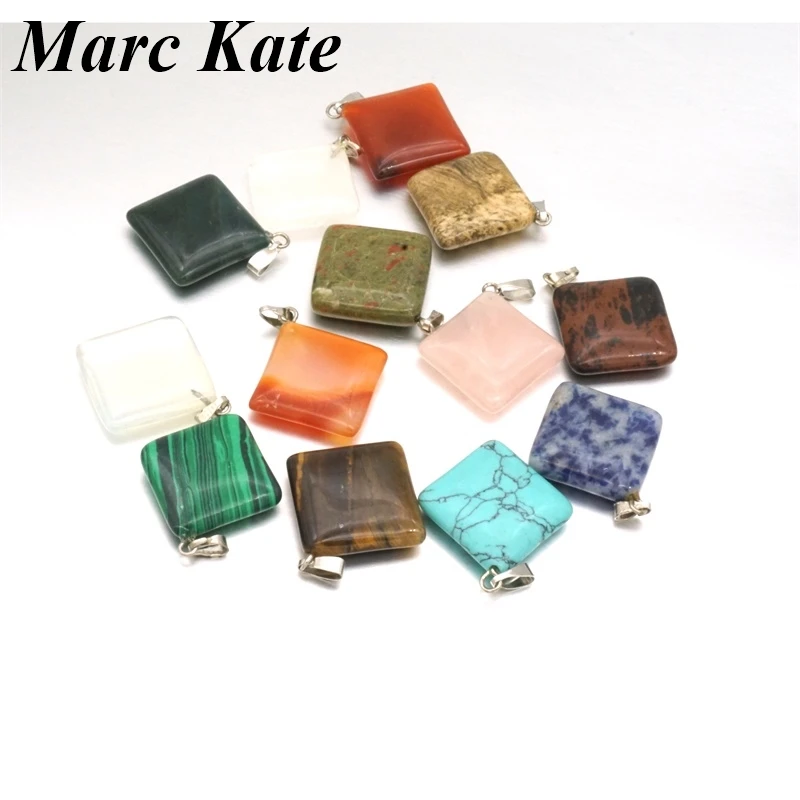 Кулон из натурального кварца в ассортименте подвеска виде розового тигрового