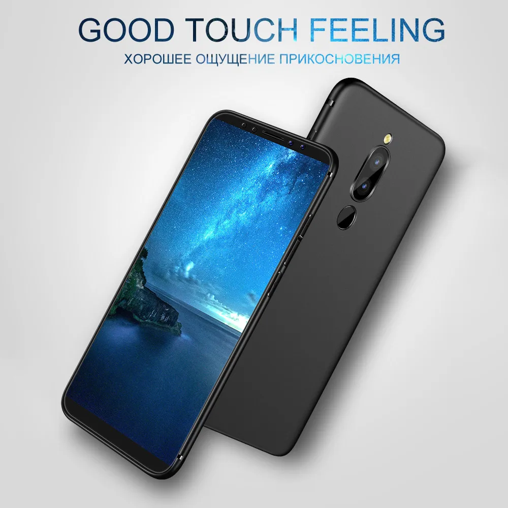 Мягкий чехол для Huawei Mate 10 Lite из ТПУ и силикона матовая защитная задняя крышка Maimang