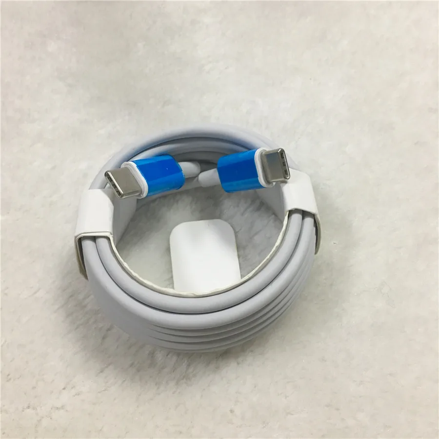 10 шт. USB c 2 м/6 футов зарядный кабель для передачи данных двойной тип Macbook huawei samsung