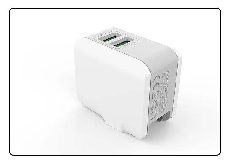 LDNIO A2203 2-Порты и разъёмы 5 V 2.4A дорожное зарядное устройство USB Зарядное устройство адаптер для iPhone X samsung Xiaomi HUAWEI Micro USB кабель