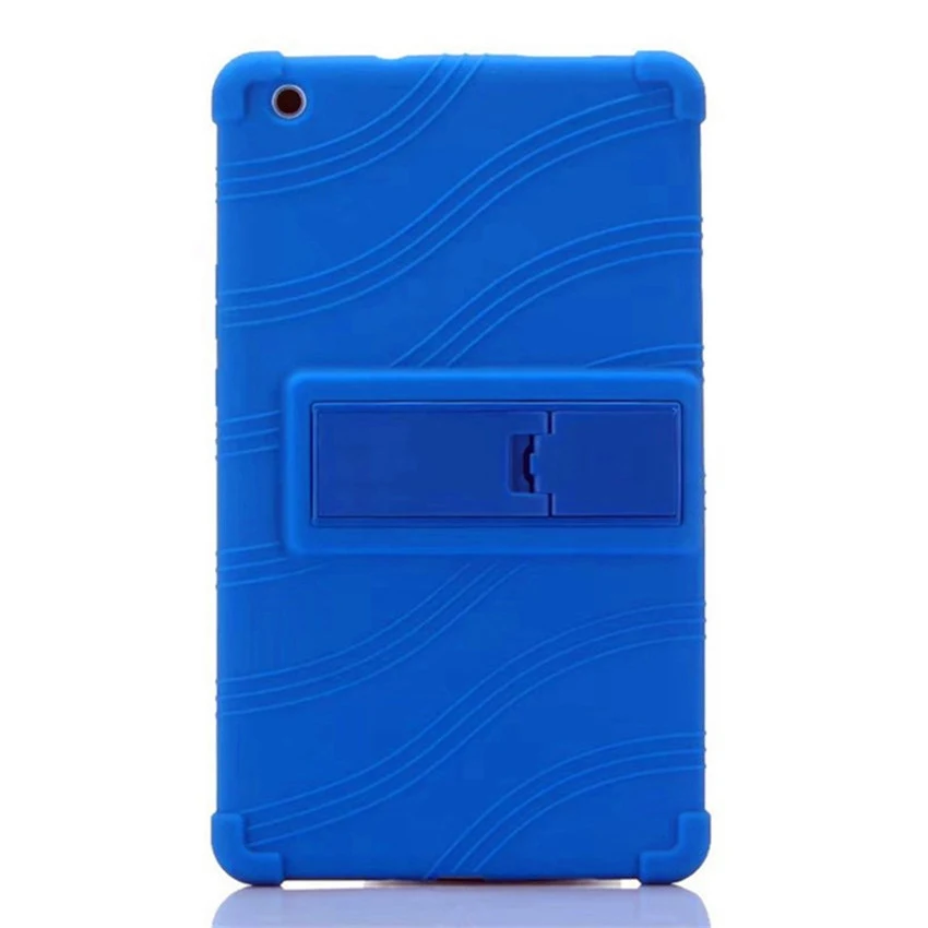 navy Мягкий силиконовый чехол-подставка для Xiao mi Pad 4 Plus 10,1, защитный чехол для mi Pad 4 Pad4 Plus 10,1 дюймов+ пленка+ ручка - Цвет: navy