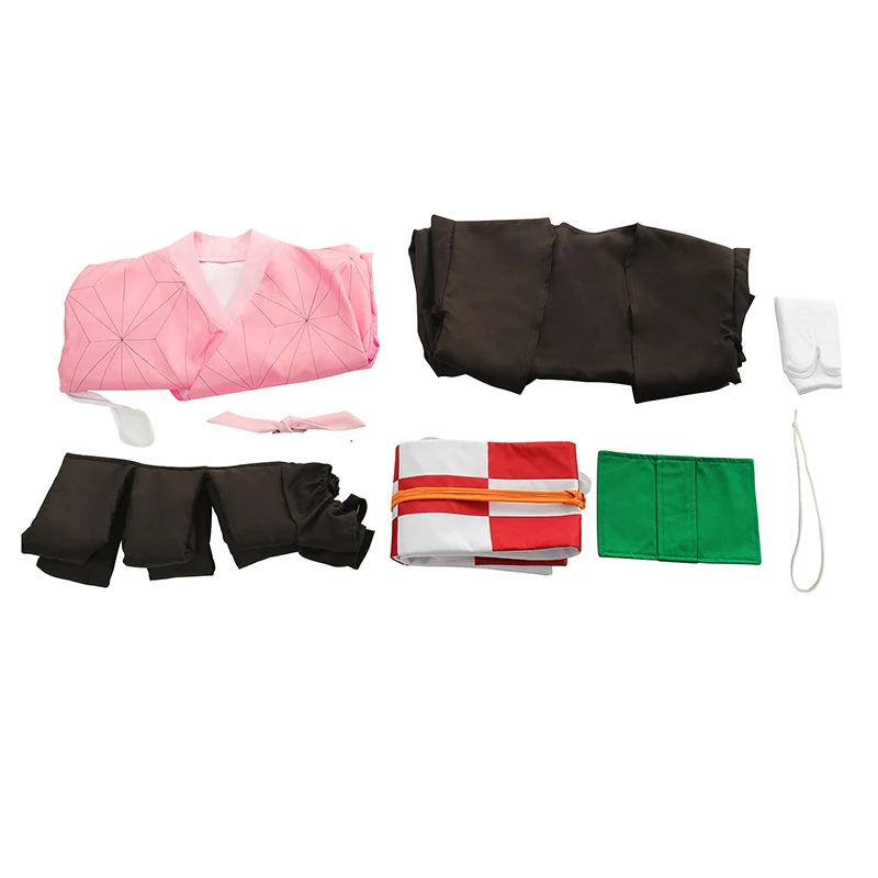 Аниме лезвие Косплей демона костюмы Nezuko камадо карнавальный костюм Кимоно