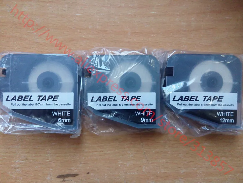 Кабель маркер ID принтер этикетка лента кассета желтого цвета 9 мм для LMARK