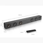HYASIA с поддержкой HDMI, часовой дисплей, Саундбар для телевизора, Bluetooth 4,2, динамик, пульт дистанционного управления для телевизора, звуковая панель для домашнего кинотеатра, Bluetooth