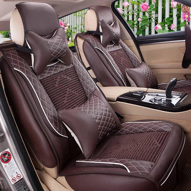 Four Seasons Генеральный Автомобиль Охватывает Роскошные Кожаные Сиденья Breathablr С