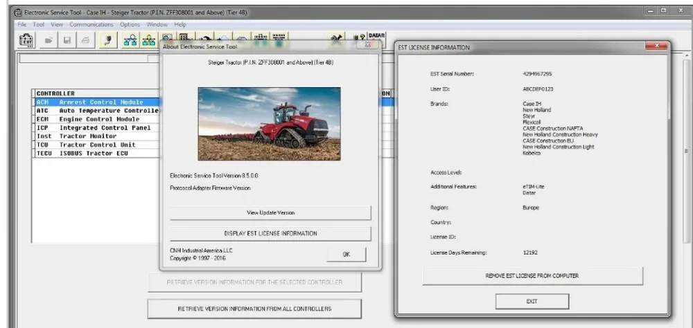Электронные сервисные инструменты New Holland 8 7 (CNH EST 7) + Новый активатор поддерживает