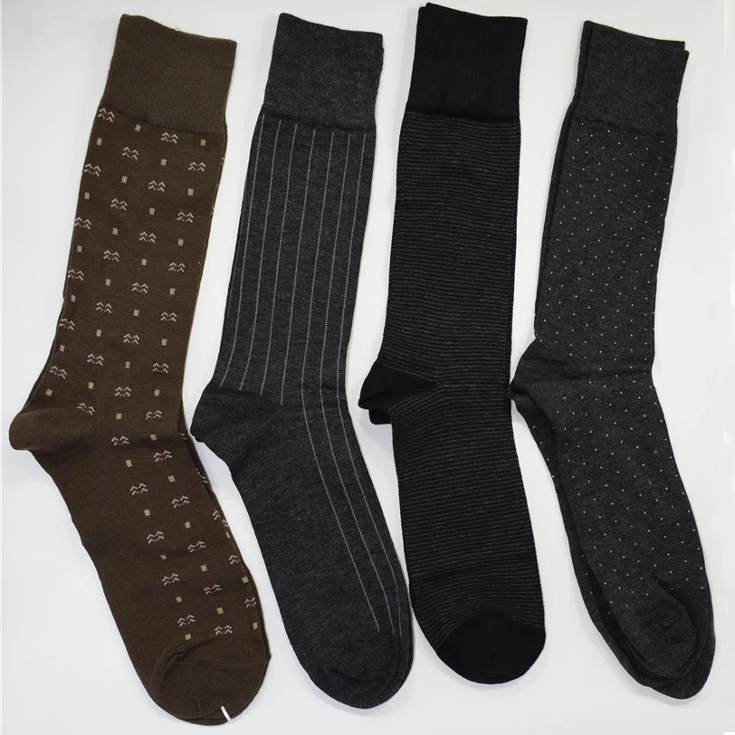 Fcare 10 шт. = 5 пар calcetines мужские короткие 44 45 46 47 фотоблестящие большие весенние
