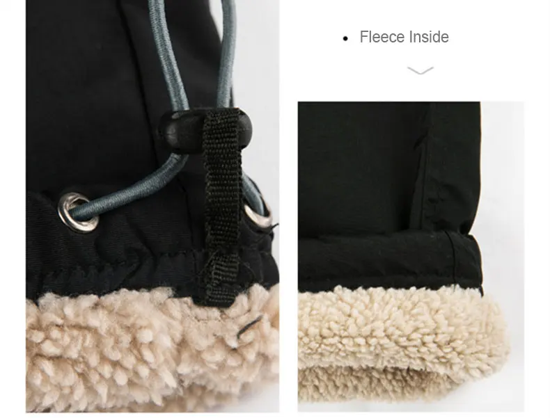 Facecozy для мальчиков и девочек; зимние Утепленные походные брюки из берберского флиса; Детские теплые ветрозащитные лыжные флисовые брюки