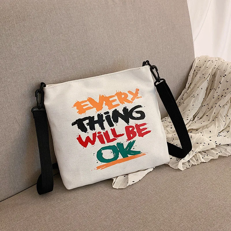 Маленькая Холщовая Сумка FSISLOVER женская сумка-мессенджер дизайнерские мини-сумки