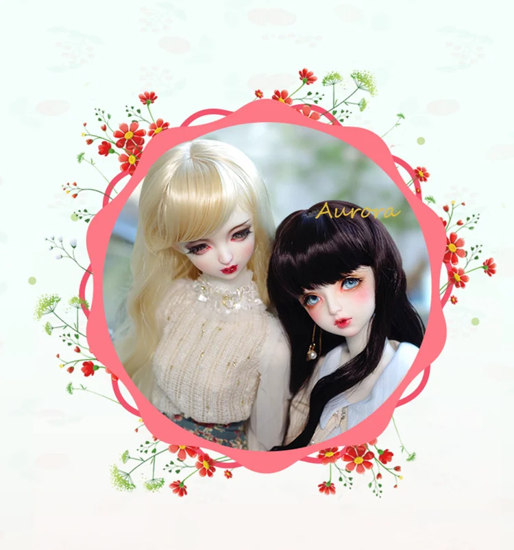 Msiredoll длинные вьющиеся волосы доступны для 1/3 1/4 1/6 высокая температура устойчивостью волокно парик Сделано в Китае