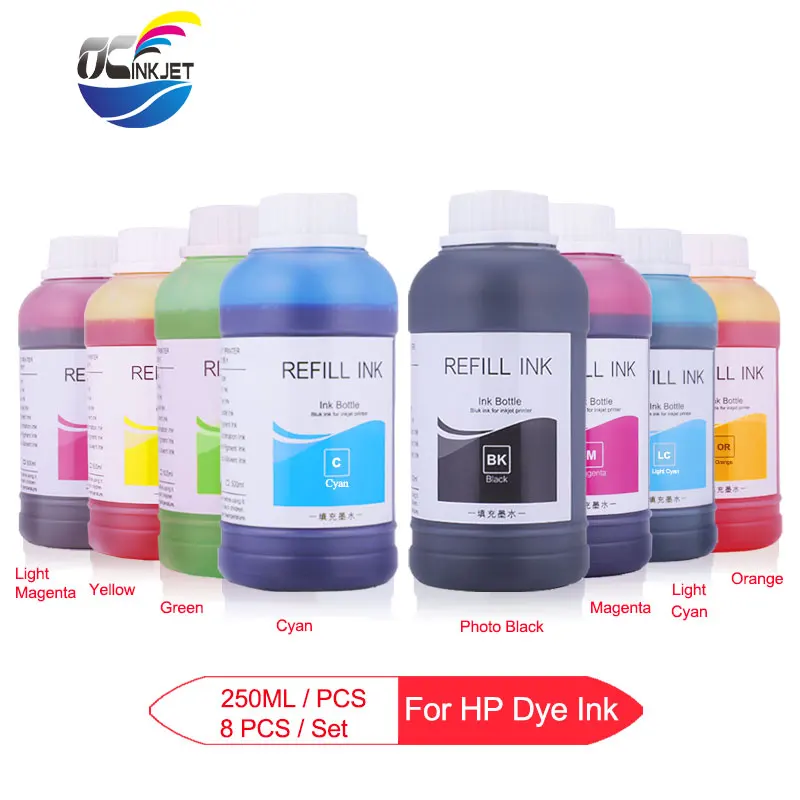 8x250 мл универсальные чернила для Epson Stylus Pro GS6000 GS-6000 чернила для принтера Epson T6241-T6248