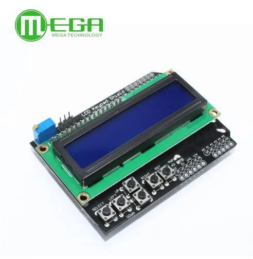 ЖК экран для клавиатуры ATMEGA328 ATMEGA2560 raspberry pi UNO синий дисплей 1602 1602|lcd shield module pidisplay |