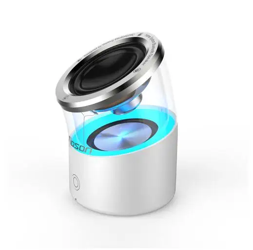 white-X1 Vidson i3 динамик s TWS прозрачный динамик Bluetooth 4,2 трубка светящийся портативный Bluetooth динамик для iPhone Звук-светильник динамик - Цвет: white-X1