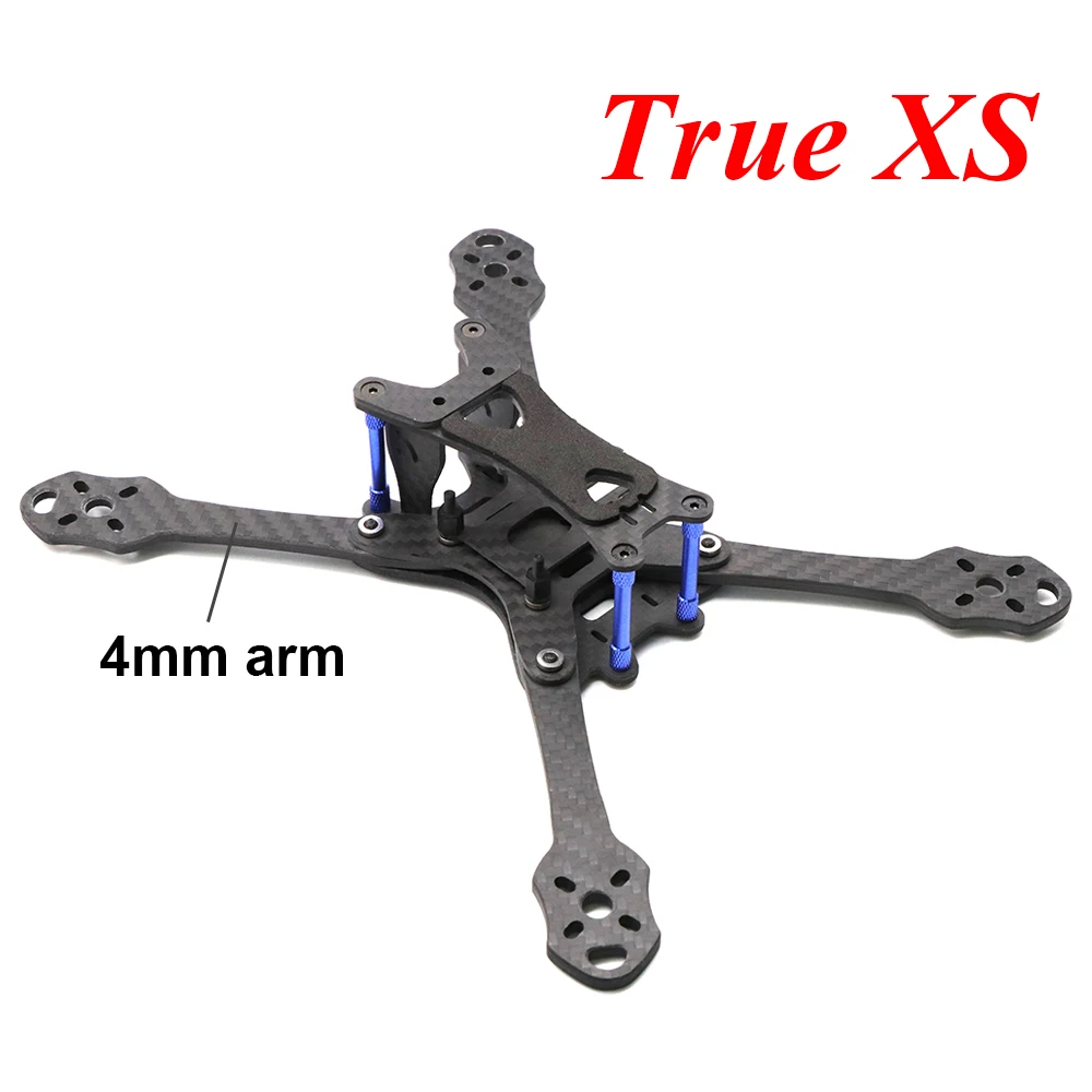 TrueXS растягивается X " 5 дюймов FPV системы гоночный Квадрокоптер рама беспилотника 4 мм руку для TrueXS Фристайл гоночный Дрон