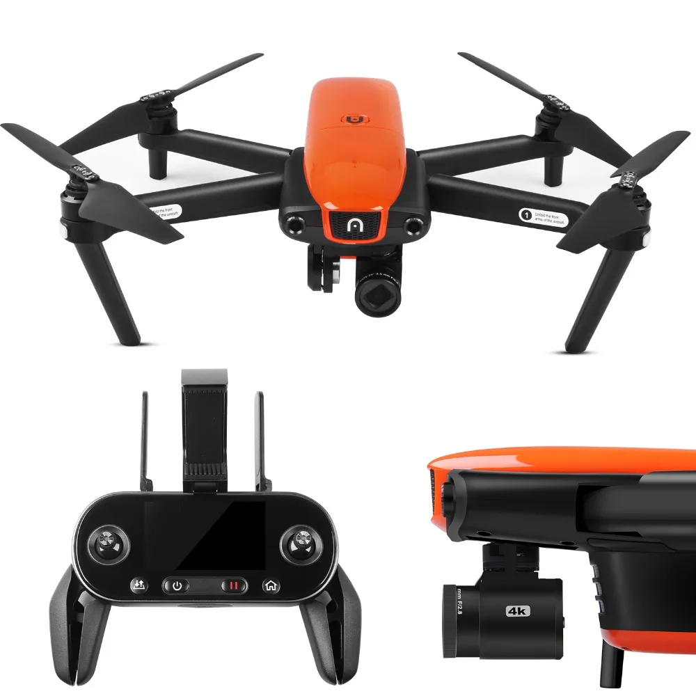 Складной Дрон autel robotics evo камера 60FPS 1080P 4K видео в реальном времени с