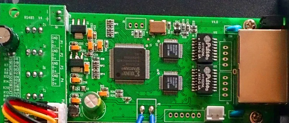 H801RA PCBA 4 порта salve LED pixel контроллер работа с компьютерной сетью максимум 3412