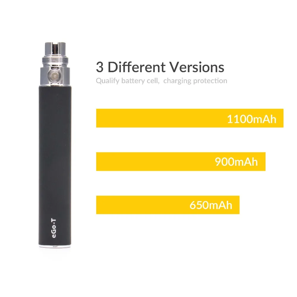 Эго Батарея электронная сигарета 650/900/1100mAh Ego T Батарея закрутки evod VV для 510 CE4 CE5 g2 h2 Атомайзеры для электронной сигареты электронная сигарета набор письменных принадлежностей