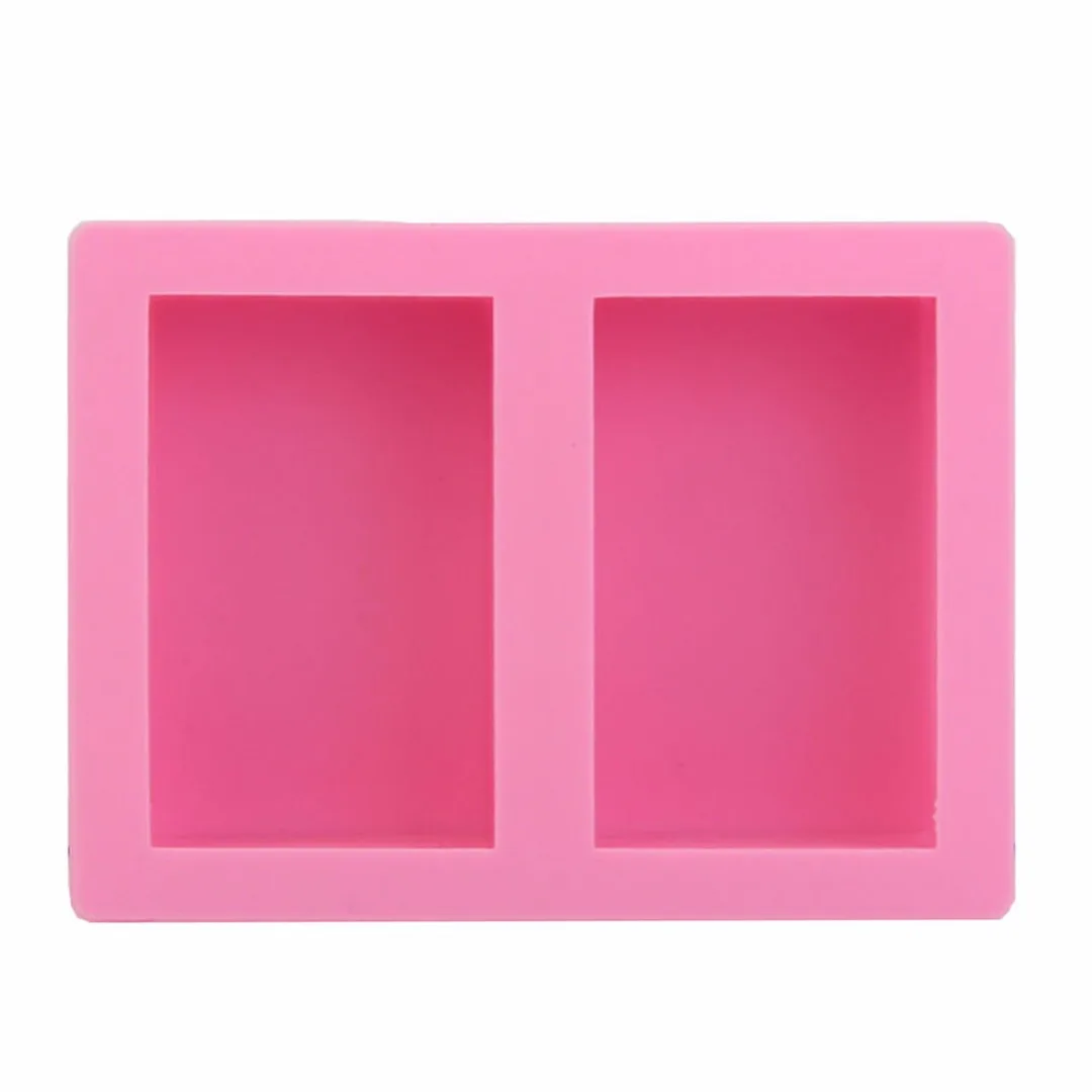 6 полостей прямоугольная силиконовая форма для мыла выпечки поднос домашней еды