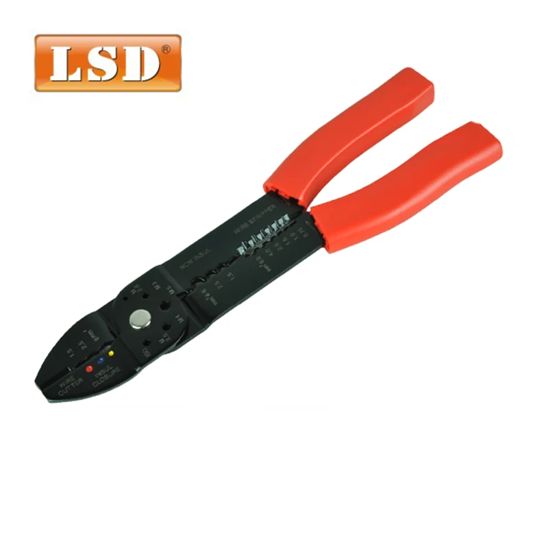 Многофункциональный обжимной инструмент 5 в 1 для обжима неизолированный кабелей