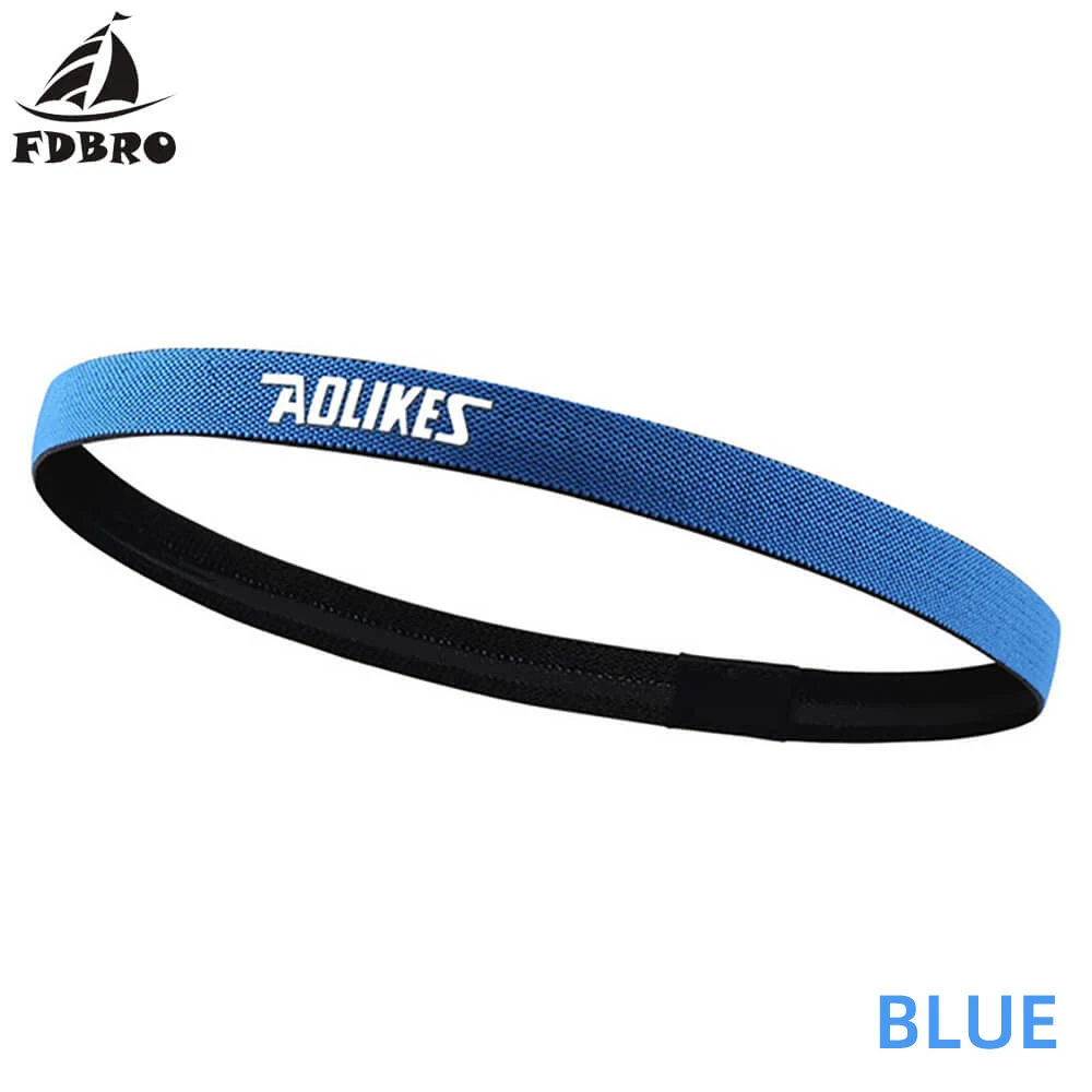 FDBRO 1 шт. головная повязка для тренажерного зала нейлоновая эластичная на голову
