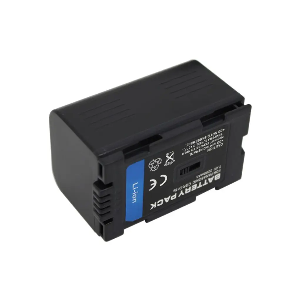 WHCYonline 2200mAh CGR D220 D16S Аккумулятор для цифровой камеры Panasonic CGP D320T1B|digital camera battery|camera