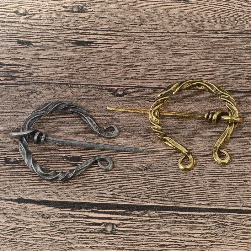 1 шт. брошь викинга коллекция Винтаж шпильки шаль на плечи Шарф застежка плащ Pin