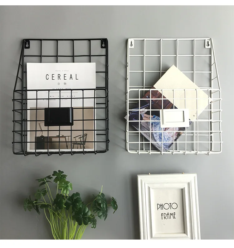 1 шт. Новая современная корзина для газет настенная стойка хранения органайзер JL