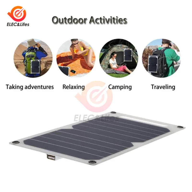 Портативная панель на солнечной батарее 5 В|Солнечная батарея| |