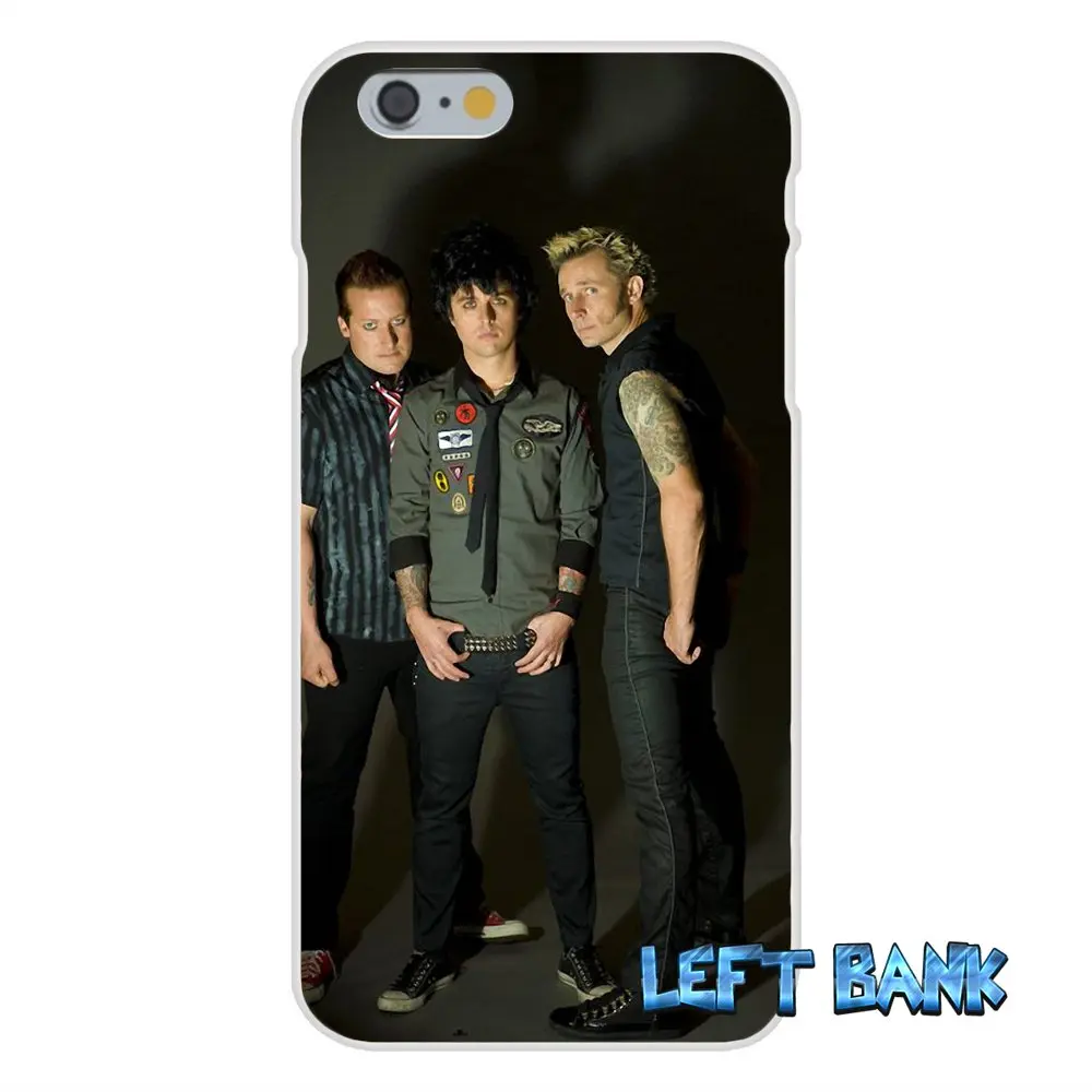 Мягкий силиконовый прозрачный чехол из ТПУ для Samsung Galaxy Note 3 4 5 S4 S5 MINI S6 S7 edge green day Mike