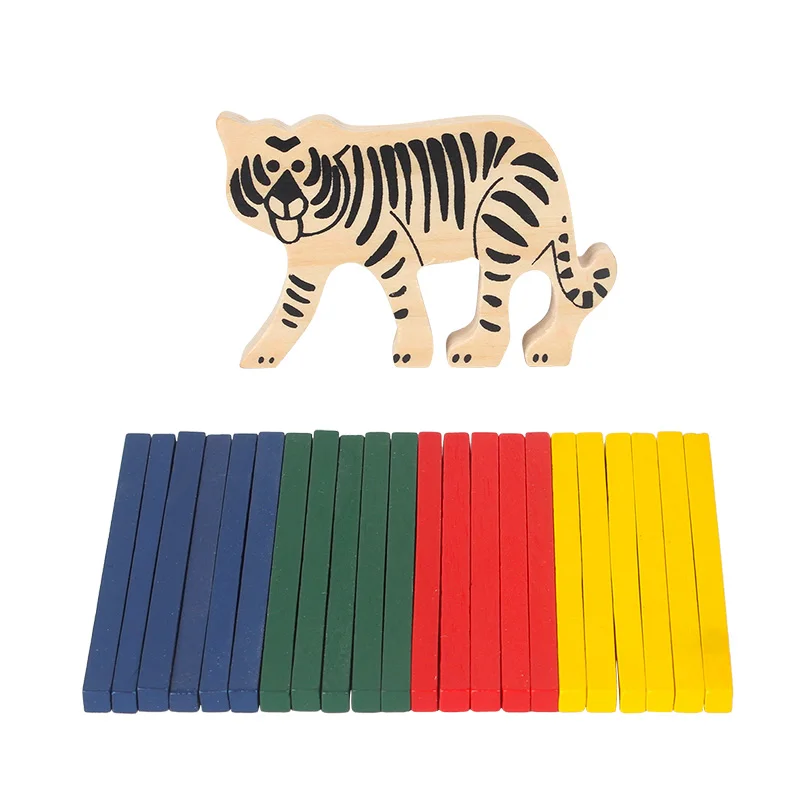 Новинка 2018 г. деревянные блоки Tiger Balance игрушки для детей балансировочная игра