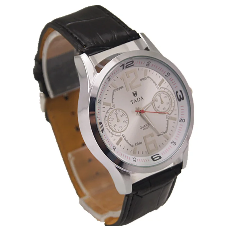 Деловой мужской кварцевый ремешок с кожаным ремешком|watch brand|watch designer brandswatch watch |