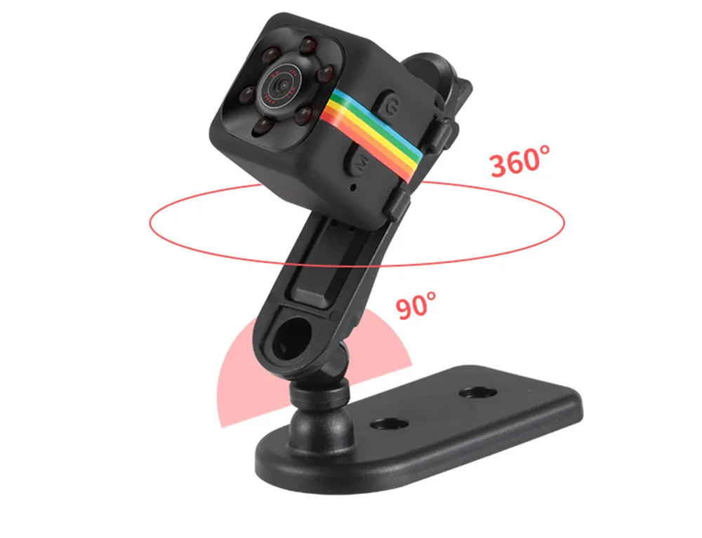 SQ11 мини Камера без WI-FI Full HD 1080 P Малый Ночное видение обнаружения движения