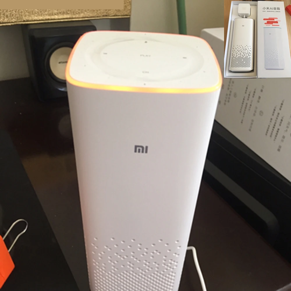 Xiaomi AI WiFi Bluetooth 4.1 Speaker Classical Volume Control Hands-free Calls Two-channel Supports A2DP music playing 12V 4 ohm |