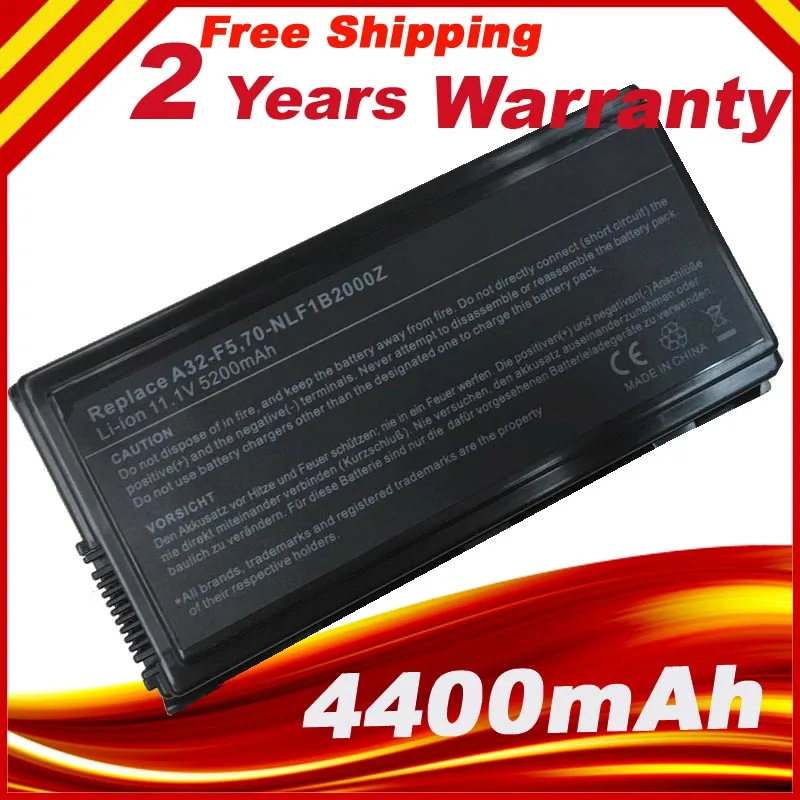 Новый аккумулятор для ноутбука Asus F5 F5N F5R X50C X50M X50N X50R X50RL X50 X50V Series A32 F5|laptop battery|6 cell