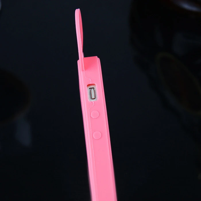 Горячая Продажа 4 цвет 3D мышь уши кремния рамка бампер для iPhone 4S мягкие Резиновые