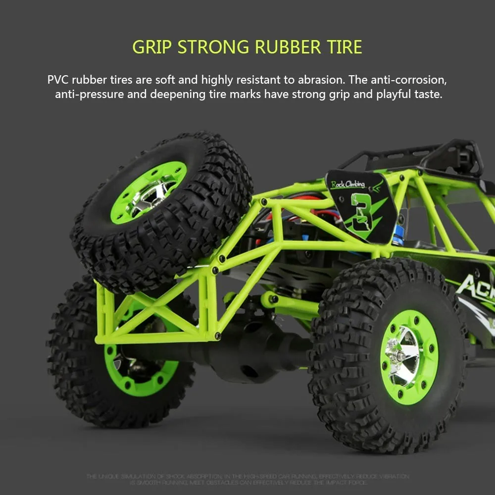 Wltoys 12428 RC игрушки для скалолазания 1/12 Масштаб 2 4G 4WD автомобиль с дистанционным